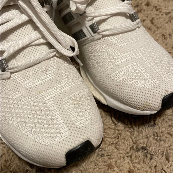 SOLD Adidas Energy Boost 3 White Gray - Picture 7 of 12